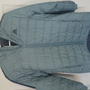 Adidas Kids Puffer Jacket - Green